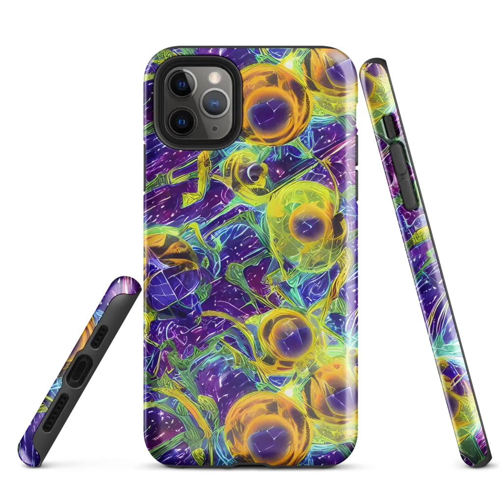 Electric Nectar on Tough Case for iPhone® — Front