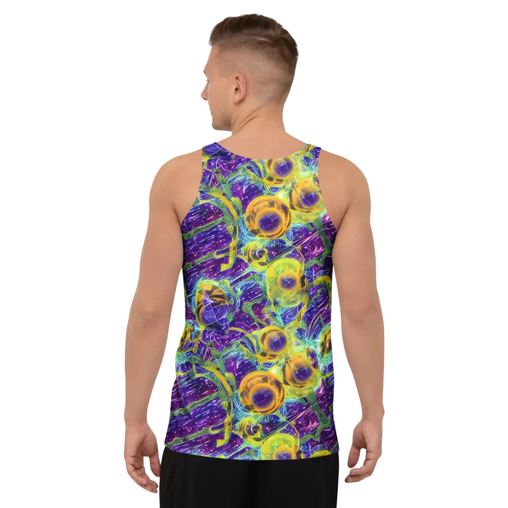 Electric Nectar on Men's Tank Top — Back