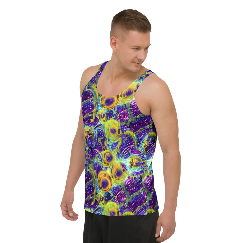 Electric Nectar on Men's Tank Top — Left Front