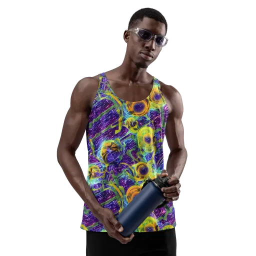 Electric Nectar on a Men's Tank Top