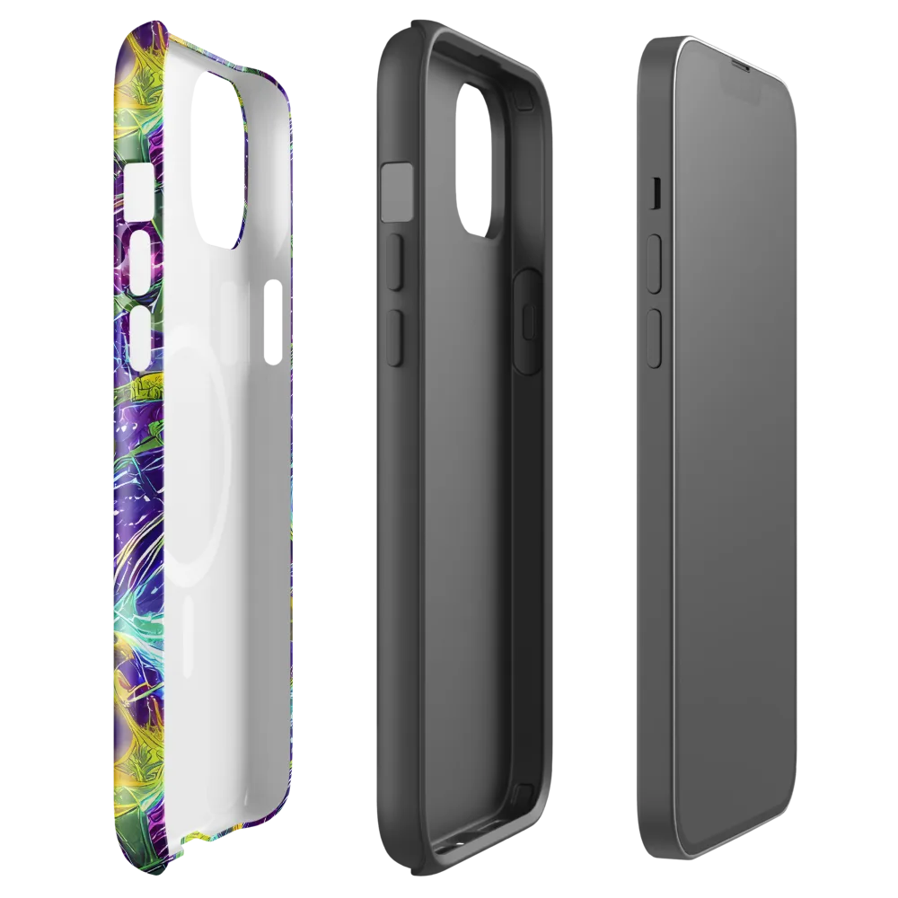 Electric Nectar on MagSafe Tough Case for iPhone® — Front