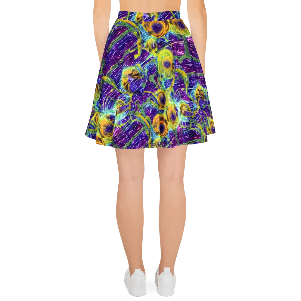 Electric Nectar on Skater Skirt — Back