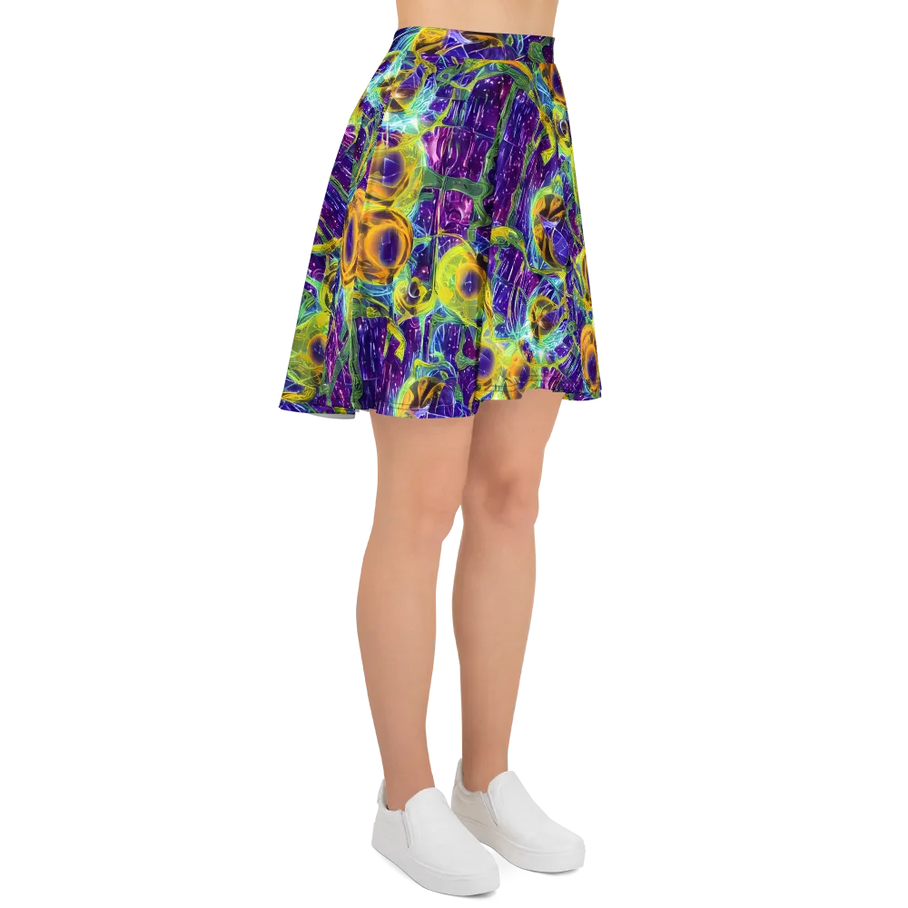 Electric Nectar on Skater Skirt — Right