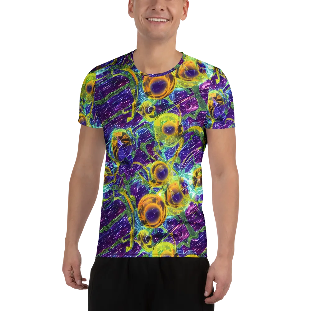 Electric Nectar on Men's Athletic T-Shirt — Front