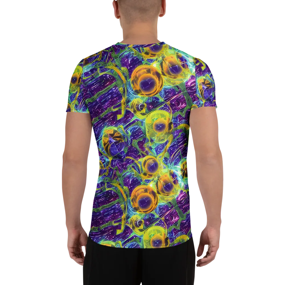 Electric Nectar on Men's Athletic T-Shirt — Back