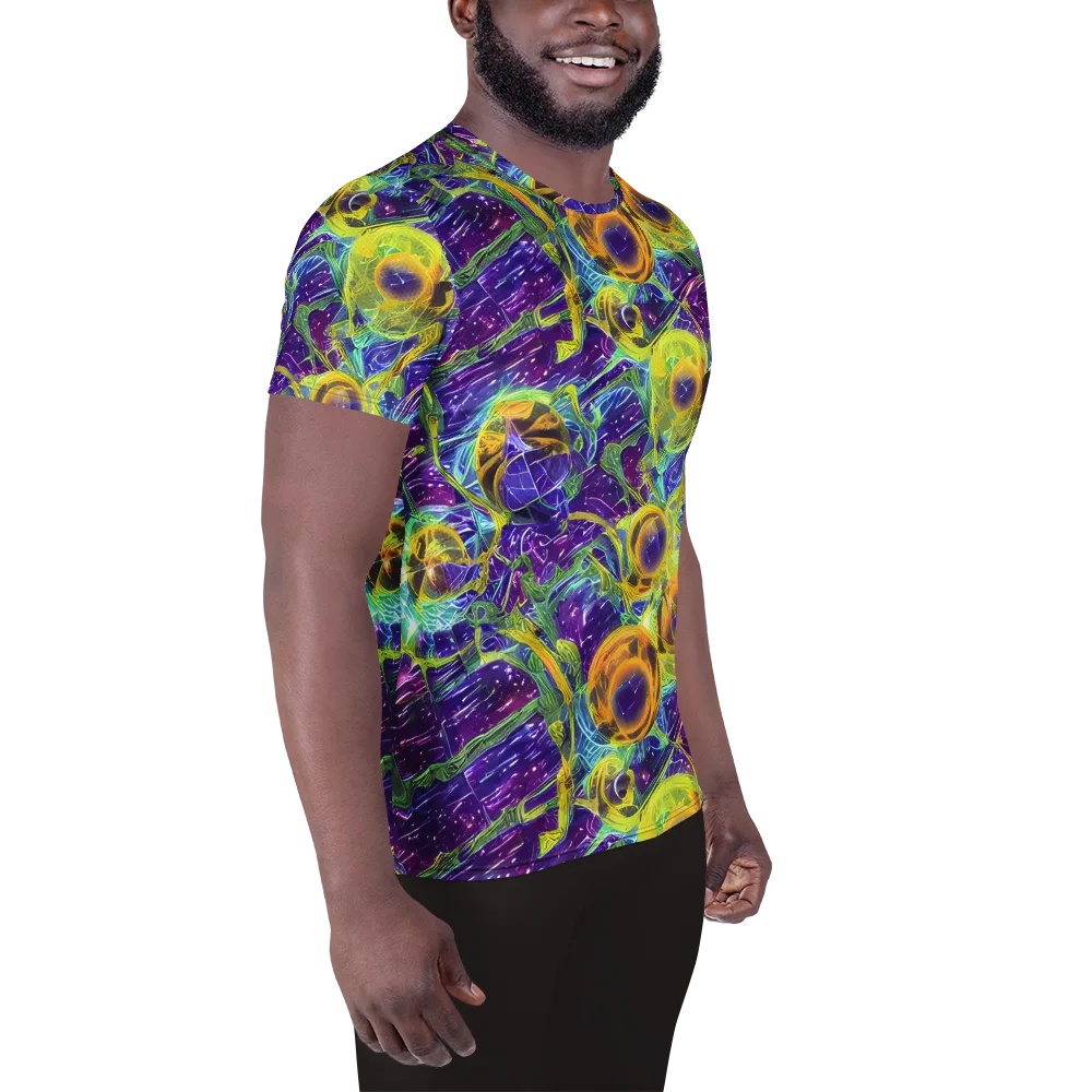 Electric Nectar on Men's Athletic T-Shirt — Right