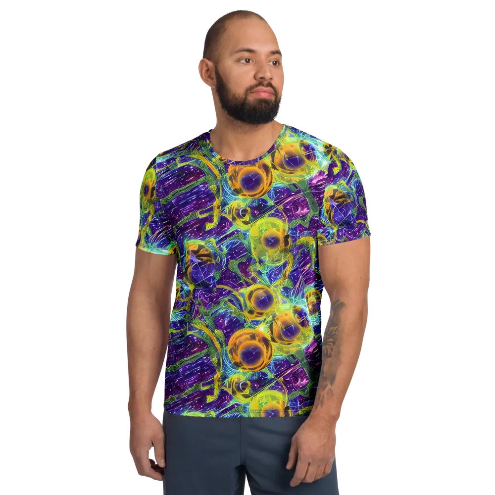 Electric Nectar on Men's Athletic T-Shirt — Front