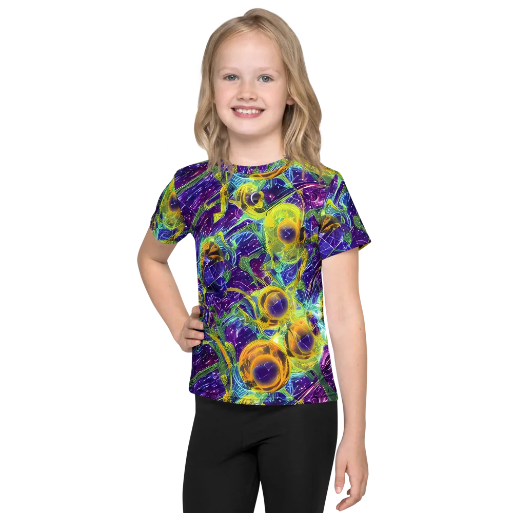 Electric Nectar on Kids Crew Neck T-Shirt — Front