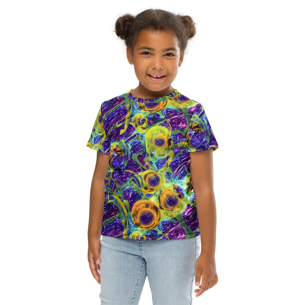 Electric Nectar on Kids Crew Neck T-Shirt — Front