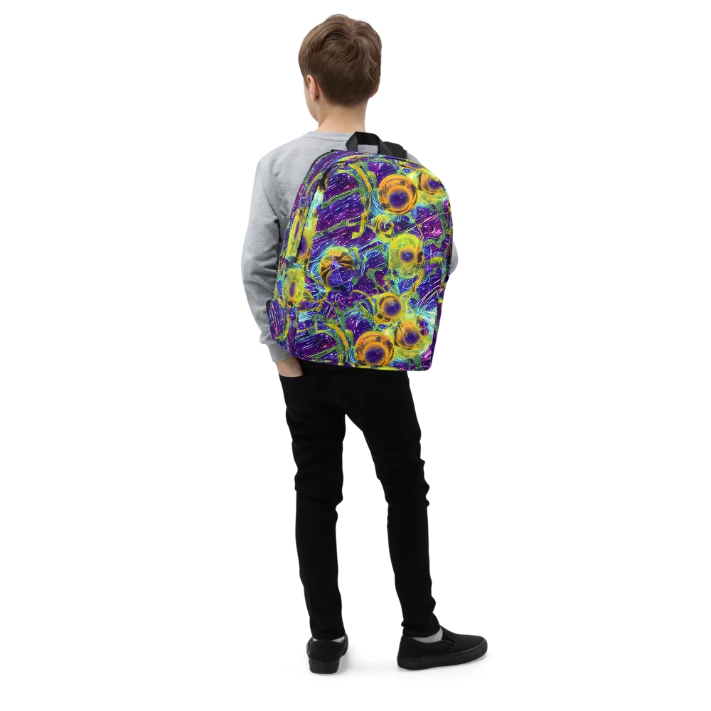 Electric Nectar on Minimalist Backpack — Right Front