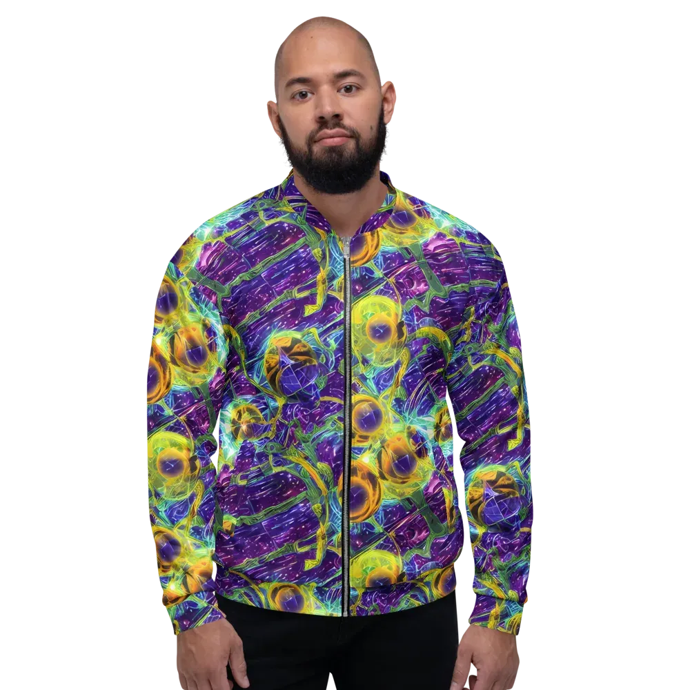 Electric Nectar on Bomber Jacket — Front