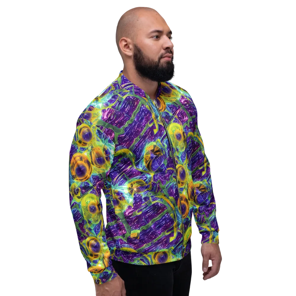 Electric Nectar on Bomber Jacket — Right