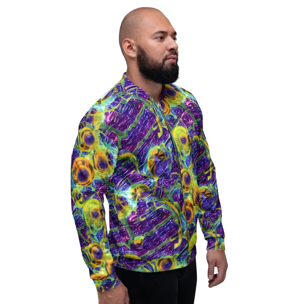 Electric Nectar on Bomber Jacket — Right