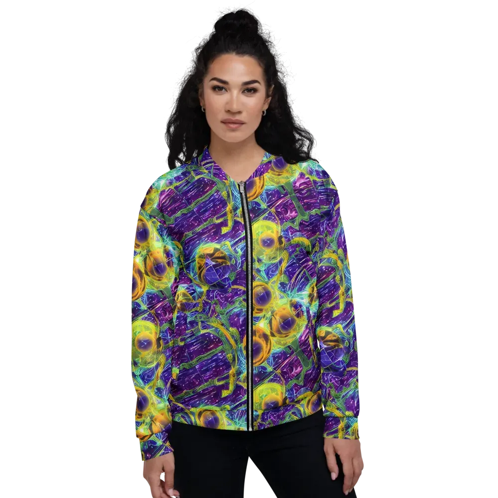 Electric Nectar on Bomber Jacket — Front