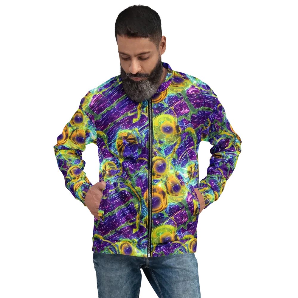 Electric Nectar on Bomber Jacket — Front