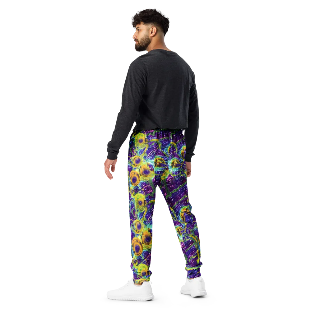 Electric Nectar on Men's Joggers — Back