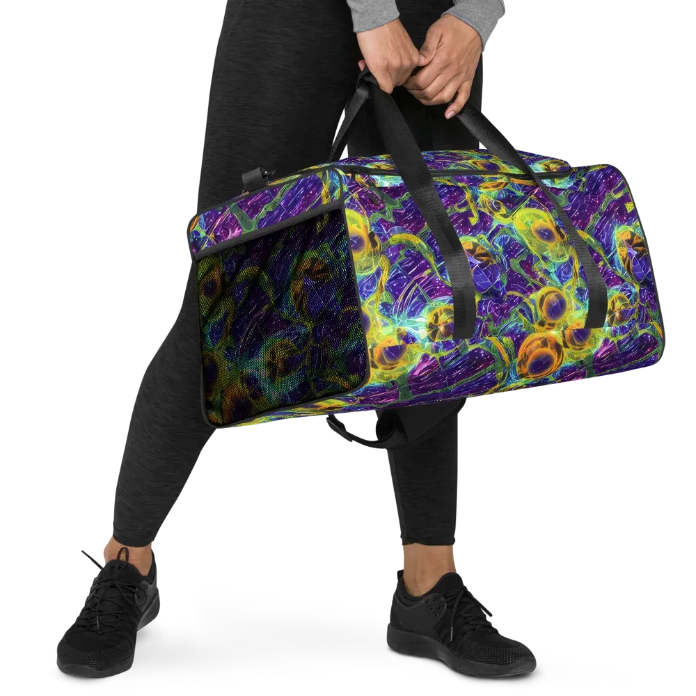 Electric Nectar on Duffle Bag — Right Front