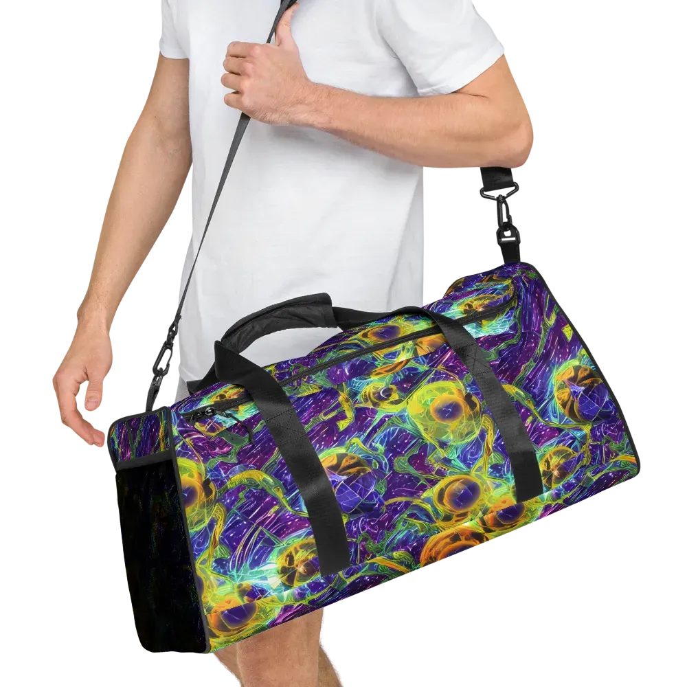 Electric Nectar on Duffle Bag — Right Front