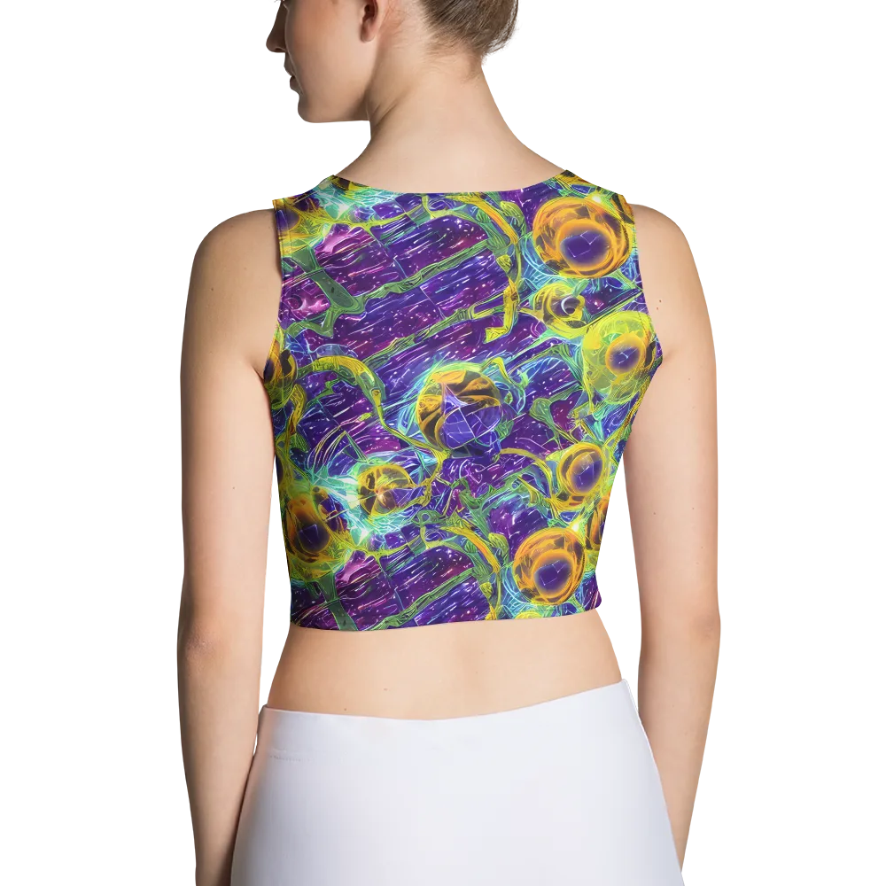 Electric Nectar on Crop Top — Back