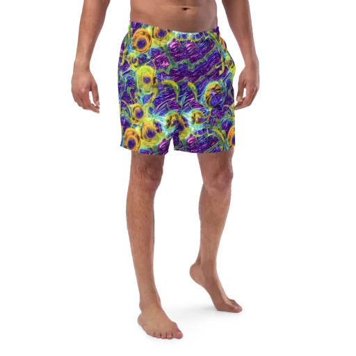 Electric Nectar on a Swim Trunks
