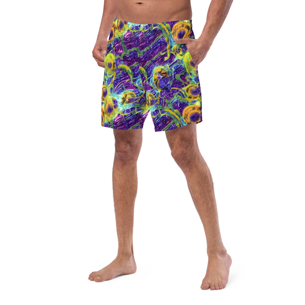 Electric Nectar on Swim Trunks — Left Front