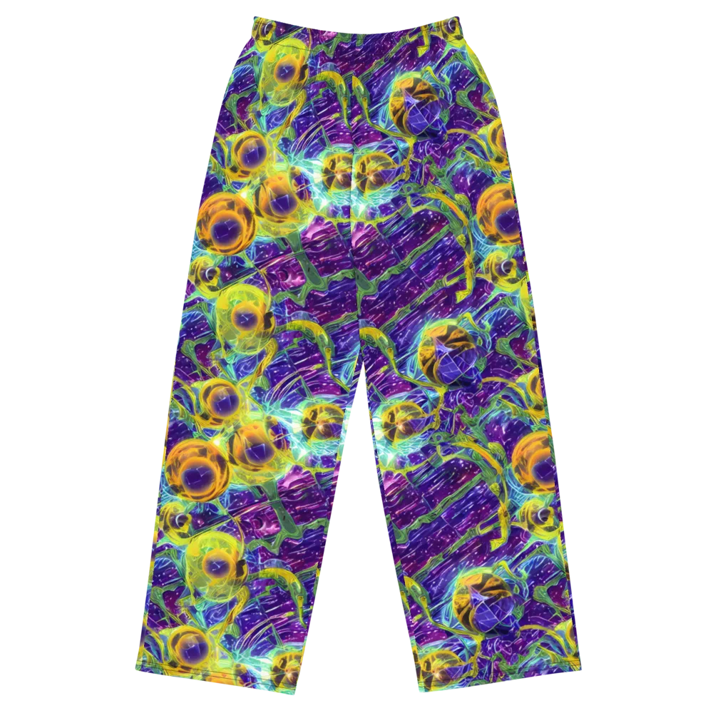 Electric Nectar on Wide-Leg Pants — Front