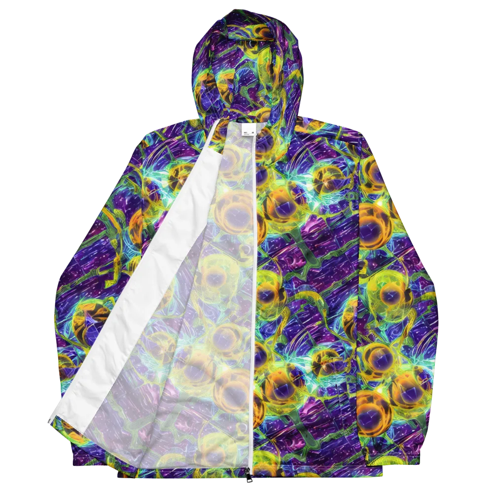 Electric Nectar on Men's Windbreaker — Front