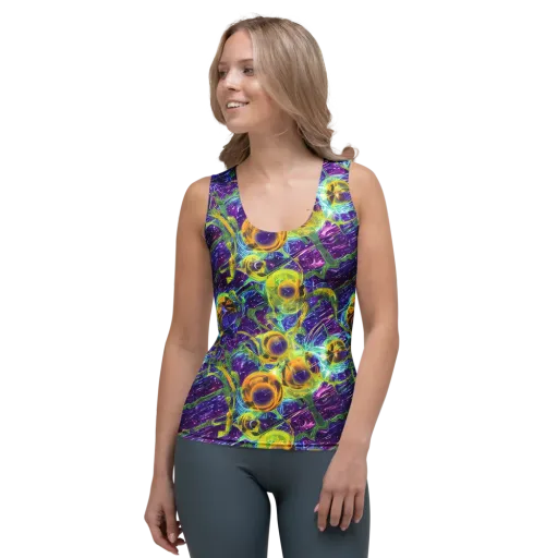 Electric Nectar on a Women's Tank Top