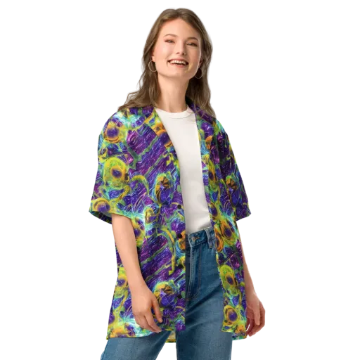 Electric Nectar on a Button Shirt