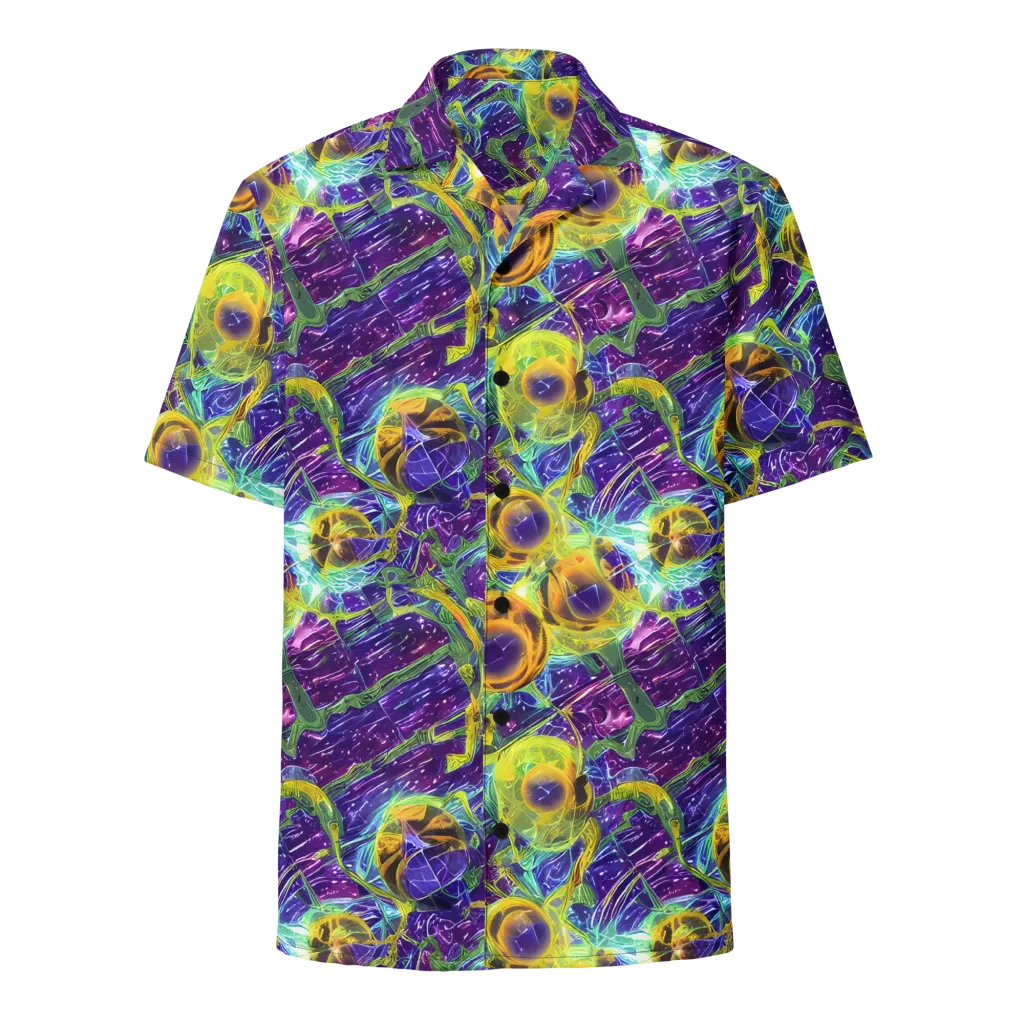 Electric Nectar on Button Shirt — Front