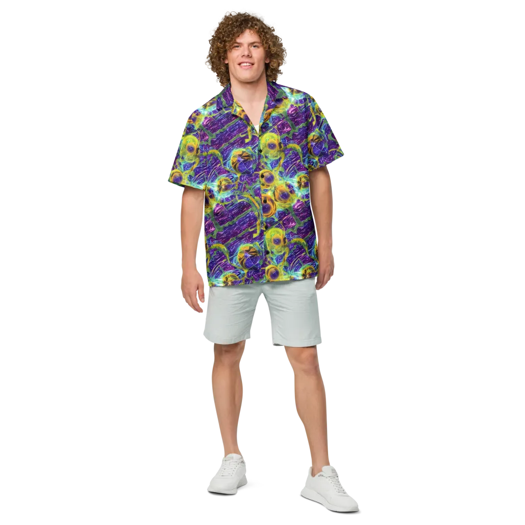 Electric Nectar on Button Shirt — Front