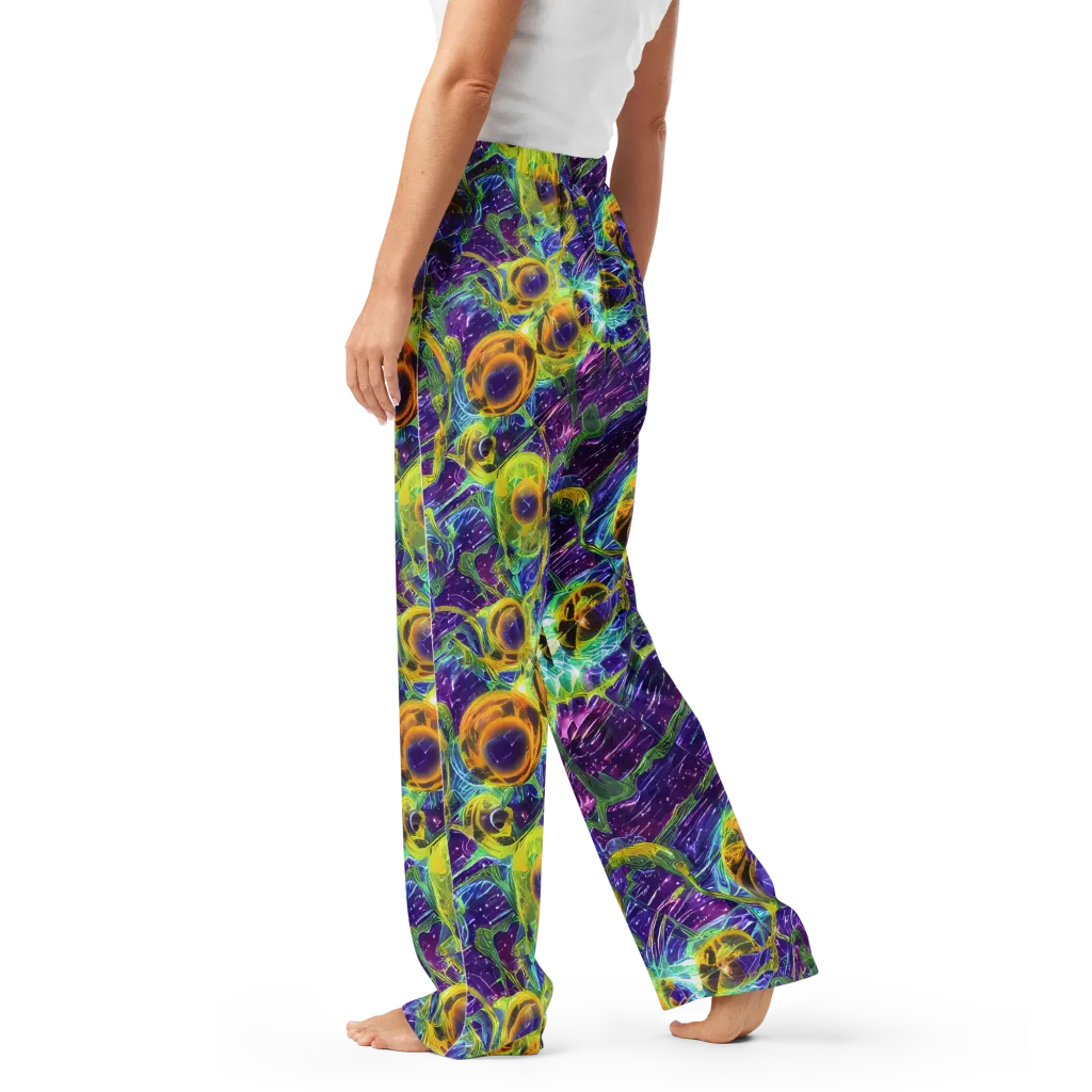 Electric Nectar on Women's Pajama Pants — Left