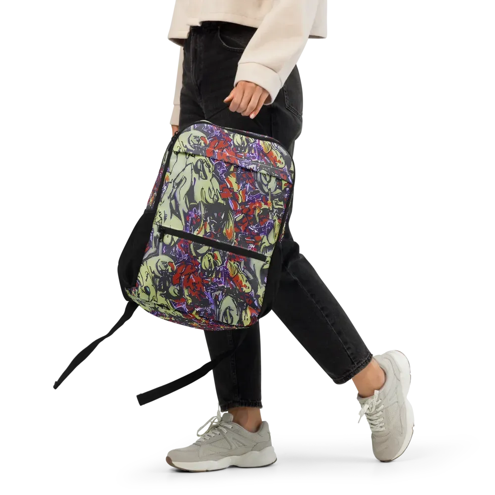 Molten Sketch on Utility Backpack — Front