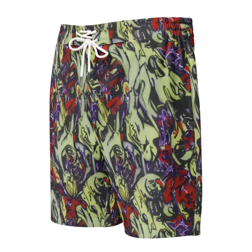 Molten Sketch on a Men's Board Shorts