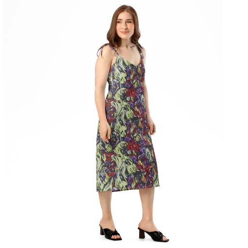 Molten Sketch on a Slip Dress