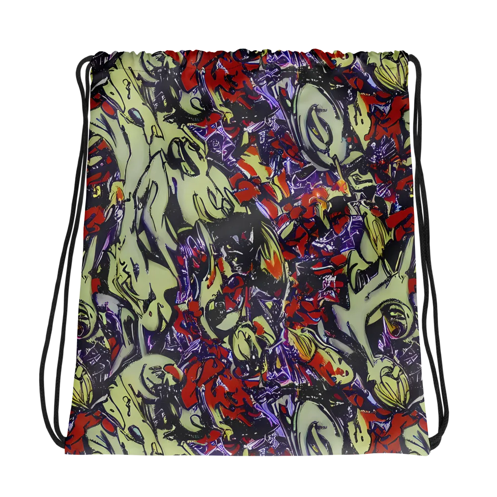 Molten Sketch on Drawstring Bag — Photo