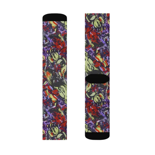 Molten Sketch on a Socks