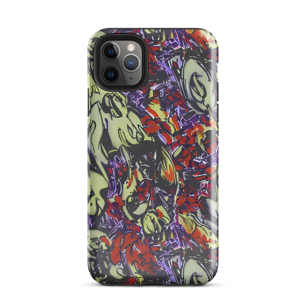 Molten Sketch on Tough Case for iPhone® — Front