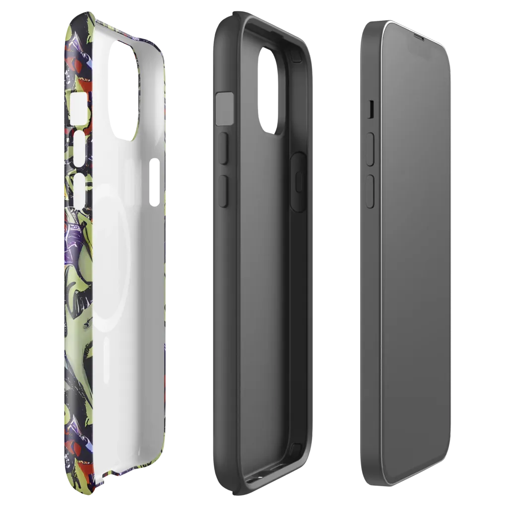 Molten Sketch on MagSafe Tough Case for iPhone® — Front