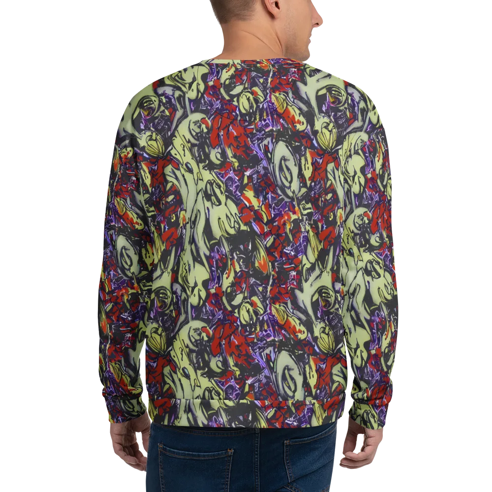 Molten Sketch on Sweatshirt — Back