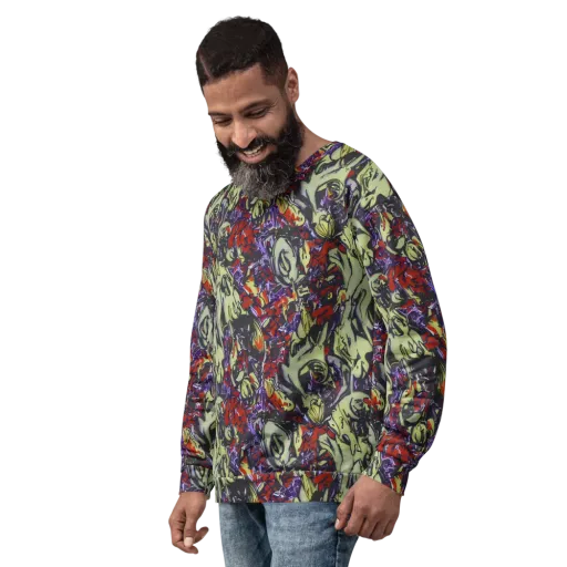 Molten Sketch on a Sweatshirt