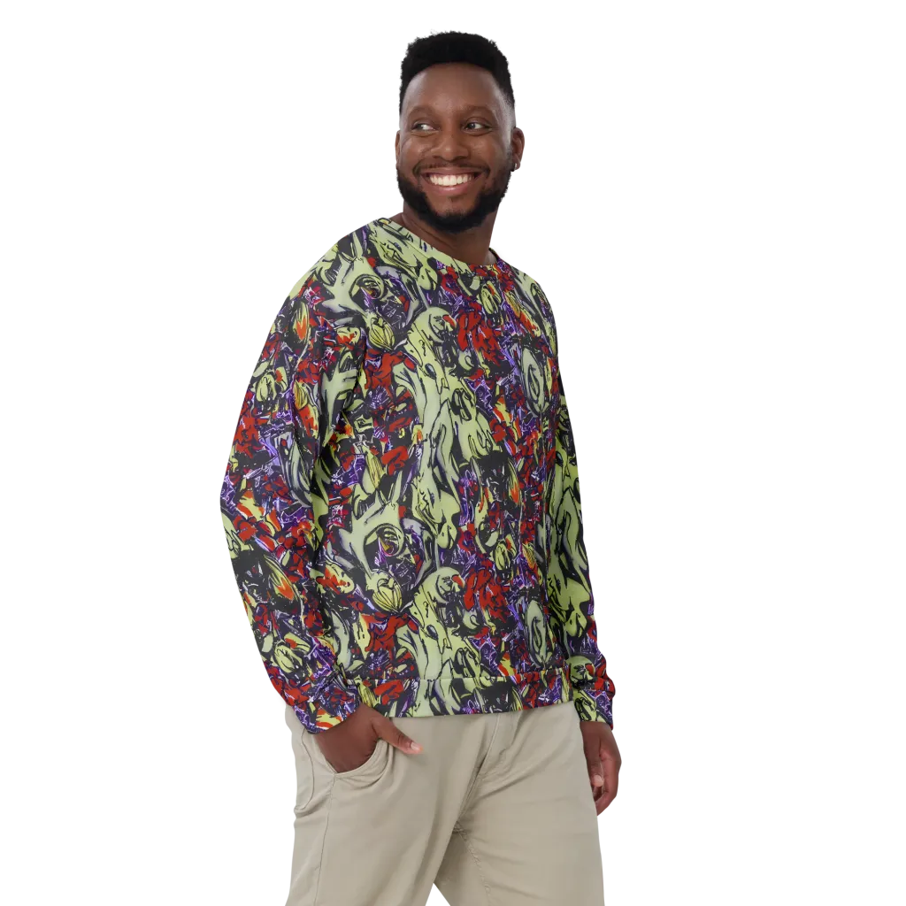 Molten Sketch on Sweatshirt — Front