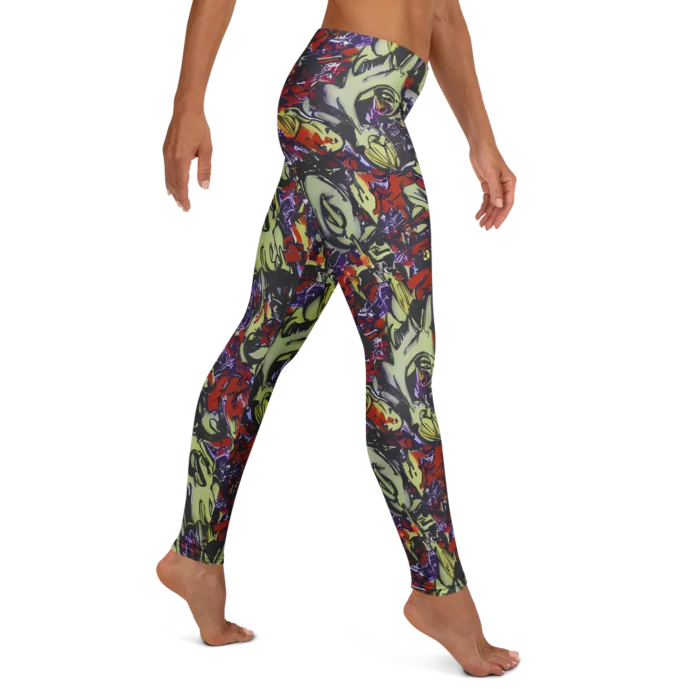 Molten Sketch on Leggings — Right