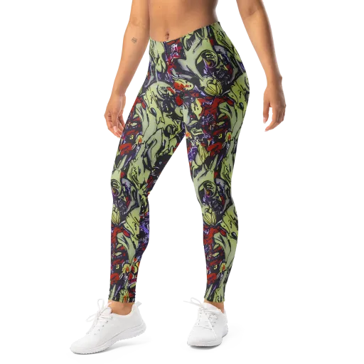 Molten Sketch on a Leggings