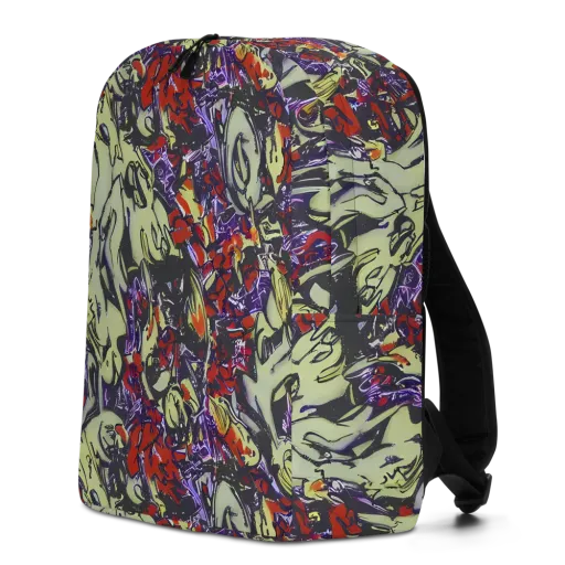 Molten Sketch on a Minimalist Backpack