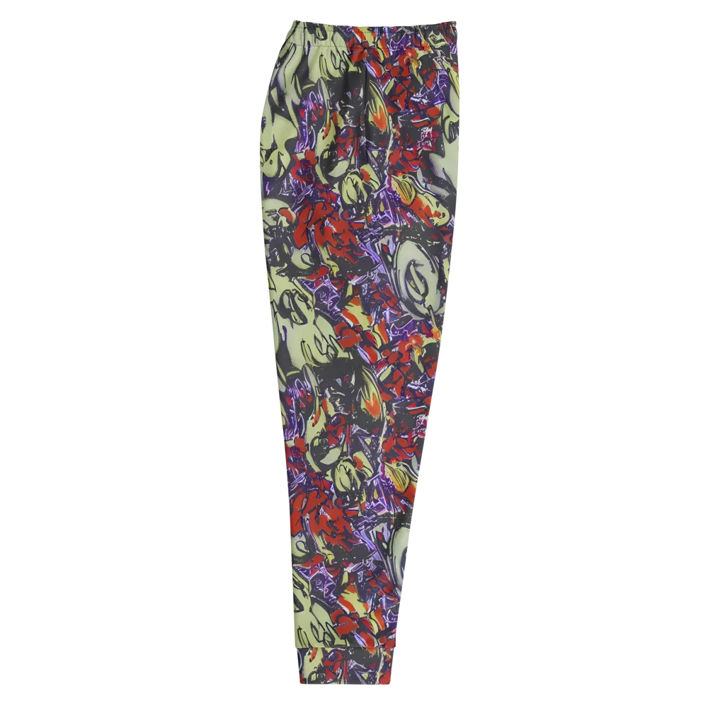Molten Sketch on Men's Joggers — Right