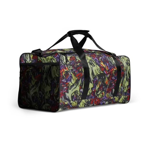 Molten Sketch on a Duffle Bag