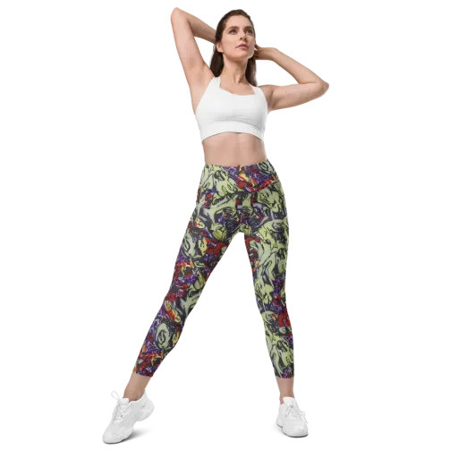Molten Sketch on a Leggings with Pockets