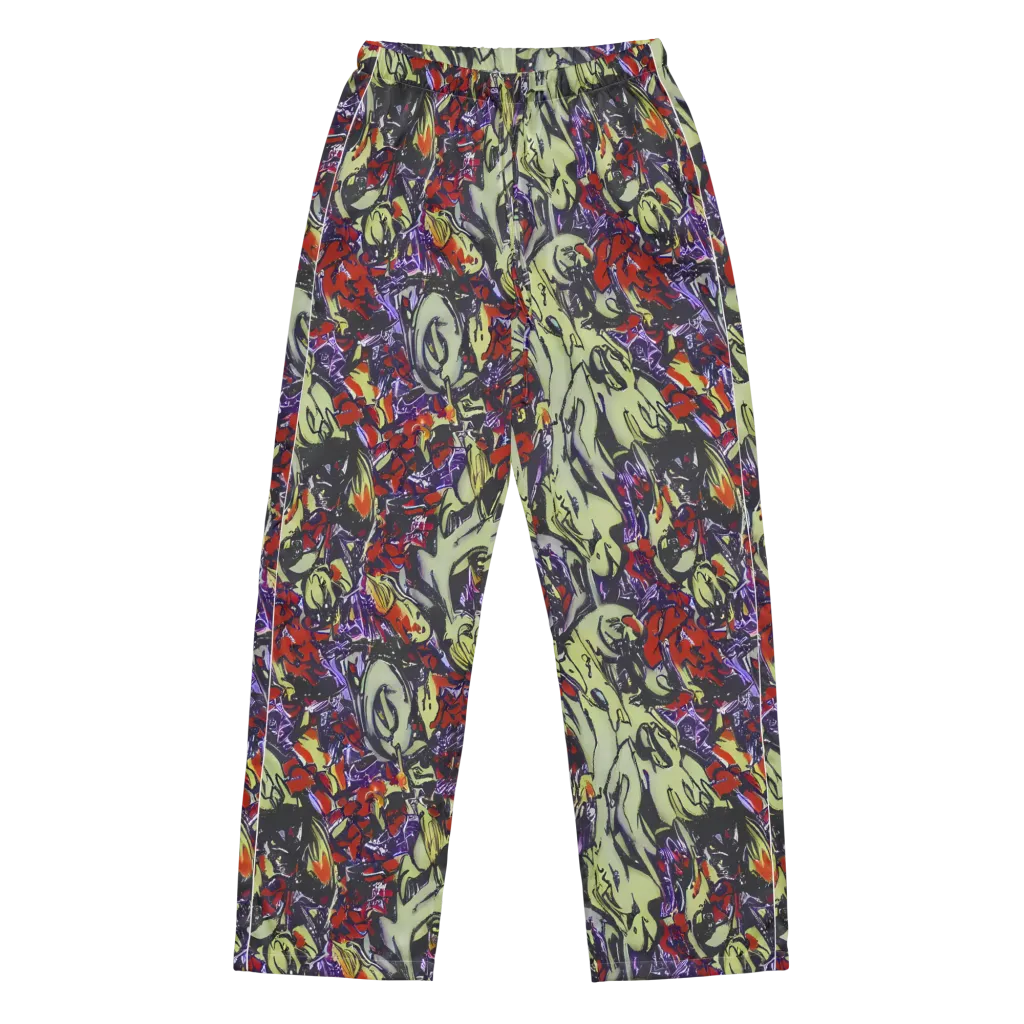 Molten Sketch on Women's Pajama Pants — Front