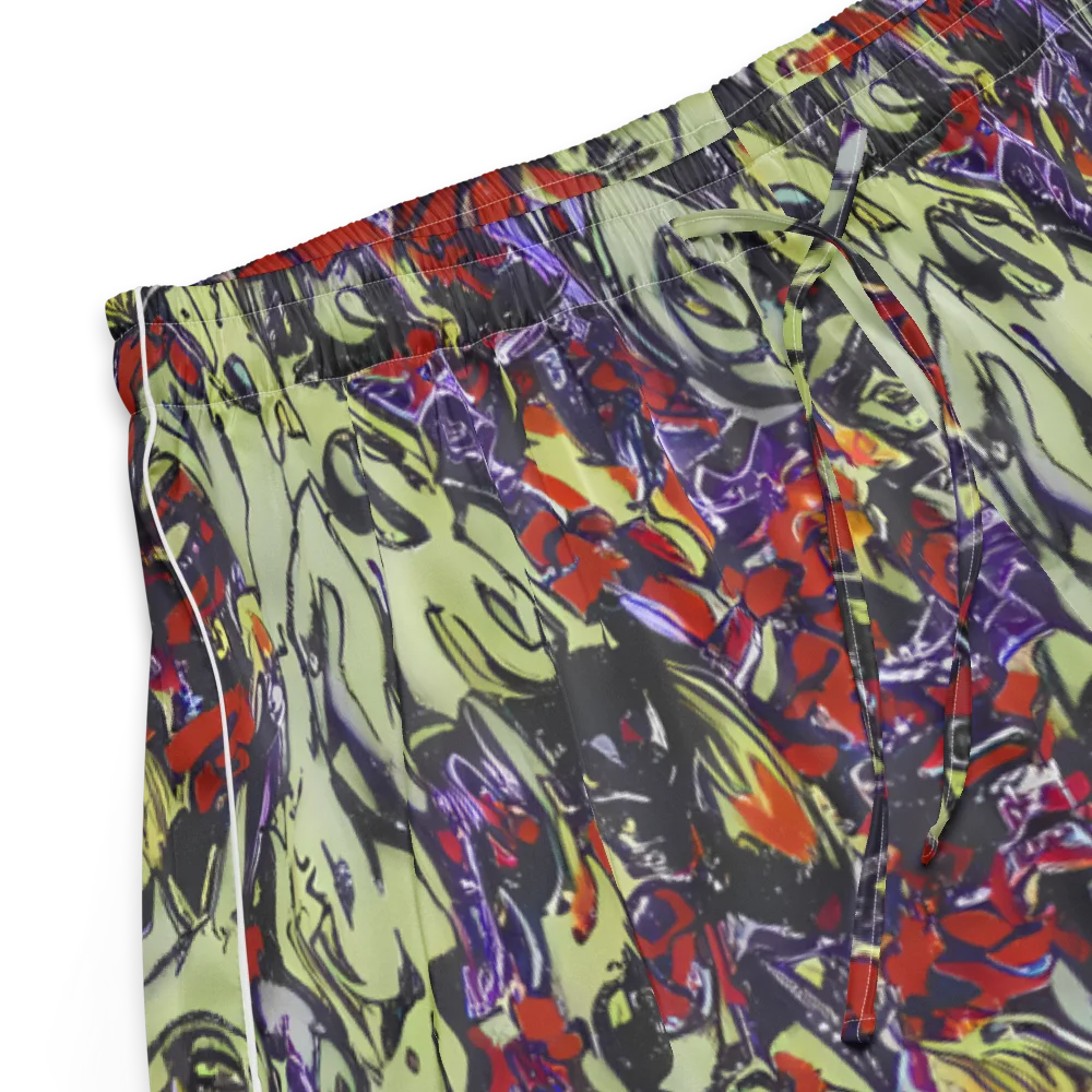 Molten Sketch on Women's Pajama Shorts — Product details